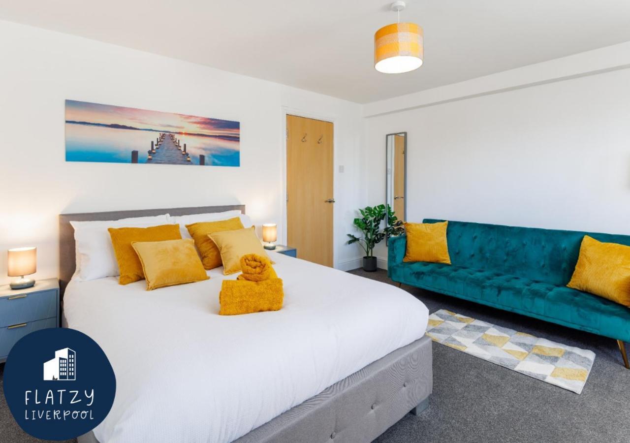 Flatzy - Modern Apartment Close To Football Stadiums Liverpool Exterior photo